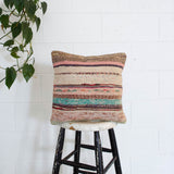 Turkish Kilim Pillow 16"x16"