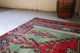 Old Konya Obruk Kilim 5ftx6.8ft