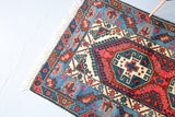 Vintage Antalya dosemealti Rug 4ftx6ft