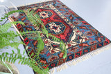Vintage Antalya dosemealti Rug 4ftx6ft