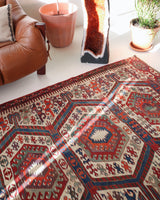 old rug, antique rug, earthy colors, faded colors, Turkish rug, vintage rug, flat weave, kilim rug, large area rug, square rug, Wild Shaman, Portland, Oregon, rug store, rug shop, local shop