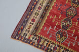 Old Konya Obruk Kilim 5ftx7.5ft