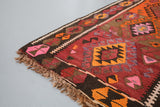 Vintage Van Kilim Runner 4'3"x14'