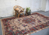 Vintage Isparta Rug 6.7ftx9.7ft