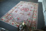 Vintage Isparta Rug 6.5ftx10.2ft