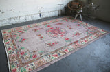 Vintage Isparta Rug 6.5ftx10.2ft
