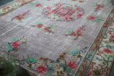 Vintage Isparta Rug 6.5ftx10.2ft