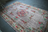 Vintage Isparta Rug 6.5ftx10.2ft