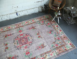 Vintage Isparta Rug 6.5ftx10.2ft