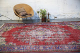 Old Ushak style Demirci Carpet 6.8ftx10.3ft