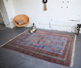 Old Balikesir Yagcibedir Rug 5ftx7.9ft