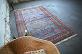 Old Balikesir Yagcibedir Rug 5ftx7.9ft