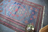 Old Balikesir Yagcibedir Rug 5ftx7.9ft