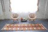pile rug runner, Turkish rug, vintage rug, portland, rug shop, bright colors, wild shaman, runner rug, bold color, Portland, Oregon, rug store, rug shop, local shop, hallway runner, skinny runner