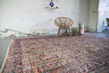 Vintage Isparta Rug 7.3ftx9.8ft