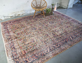 Vintage Isparta Rug 7.3ftx9.8ft