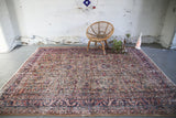 Vintage Isparta Rug 7.3ftx9.8ft