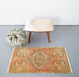 old rug, antique rug, earthy colors, faded colors, turkish rug, vintage rug, flat weave, mini rug, pile rug, Wild Shaman, Portland, Oregon, rug store, rug shop, local shop