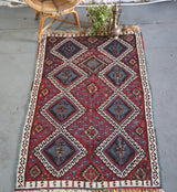 Old Van Kilim 3.8ftx6.5ft