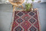 Old Van Kilim 3.8ftx6.5ft