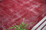 Vintage Isparta Rug 8.10ftx12.9ft