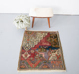 Vintage Mini Turkish Rug