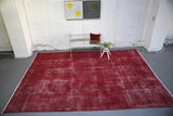 Vintage Isparta Rug 8.10ftx12.9ft