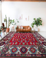 Area rug in a living room setting, pile rug, Turkish rug, custom rug, , new rug, modern rug, customizable rug, made to order rug, portland, rug shop, bright colors, wild shaman, soft rug, bold color, Portland, Oregon, rug store, rug shop, local shop, made in Turkey