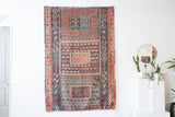 Old Kayseri Sandikli Kilim 6.3ftx9ft