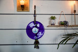 Glass evil eye protection, wall hanging decoration