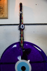 Glass evil eye protection, wall hanging decoration