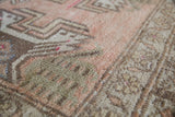Vintage Mini Turkish Rug 1.9ftx3.5ft