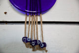 Glass evil eye protection, wall hanging decoration