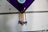Glass evil eye protection, wall hanging decoration
