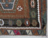Vintage Sivas Sarkisla Kilim Rug 6'5"x13'8"