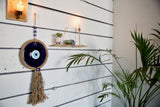 Glass evil eye protection, wall hanging decoration