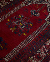 Vintage mini kilim rug in room decor setting, kilim, Turkish rug, vintage rug, portland, rug shop, bright colors, wild shaman, soft rug, bold color, Portland, Oregon, rug store, rug shop, local shop