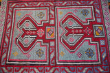 Vintage Mersin Mut Cicim Kilim Rug 2.10ftx4ft