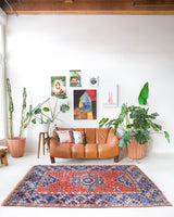Area rug in a living room setting, pile rug, Turkish rug, custom rug, , new rug, modern rug, customizable rug, made to order rug, portland, rug shop, bright colors, wild shaman, soft rug, bold color, Portland, Oregon, rug store, rug shop, local shop, made in Turkey