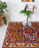 Small area rug in a living room setting, pile rug, Turkish rug, custom rug, , new rug, modern rug, customizable rug, made to order rug, portland, rug shop, bright colors, wild shaman, soft rug, bold color, Portland, Oregon, rug store, rug shop, local shop, made in Turkey