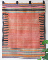 Turkish rug, vintage rug, flat weave, kilim rug, large area rug, square rug, Wild Shaman, Portland, Oregon, rug store, rug shop, local shop, bright colors, area rug, red rug, bold color