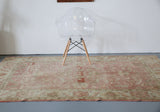Vintage Oushak Rug 5.5ftx8.3ft