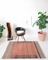 Turkish rug, vintage rug, flat weave, kilim rug, large area rug, square rug, Wild Shaman, Portland, Oregon, rug store, rug shop, local shop, bright colors, area rug, red rug, bold color