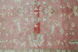 Vintage Oushak Rug 5.5ftx8.3ft