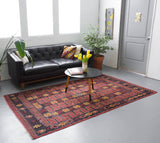 old rug, antique rug, earthy colors, faded colors, Turkish rug, vintage rug, tulu rug, shaggy rug, soft rug, Portland, Oregon, rug store, rug shop, local shop