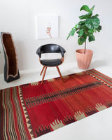 Turkish rug, vintage rug, flat weave, kilim rug, large area rug, square rug, Wild Shaman, Portland, Oregon, rug store, rug shop, local shop, bright colors, area rug, red rug, bold color