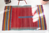 Turkish rug, vintage rug, flat weave, kilim rug, large area rug, square rug, Wild Shaman, Portland, Oregon, rug store, rug shop, local shop, bright colors, area rug, red rug, bold color