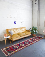pile rug runner, Turkish rug, vintage rug, portland, rug shop, bright colors, wild shaman, runner rug, bold color, Portland, Oregon, rug store, rug shop, local shop, hallway runner, skinny runner