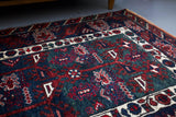 old rug, antique rug, Turkish rug, Portland, Oregon, rug store, rug shop, local shop, bright colors, wild shaman, area rug, red rug, bold color, burgundy, dark red, rug shop, portland, Anatolian rug