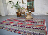 Old Aegean Kilim 4.8ftx7.8ft